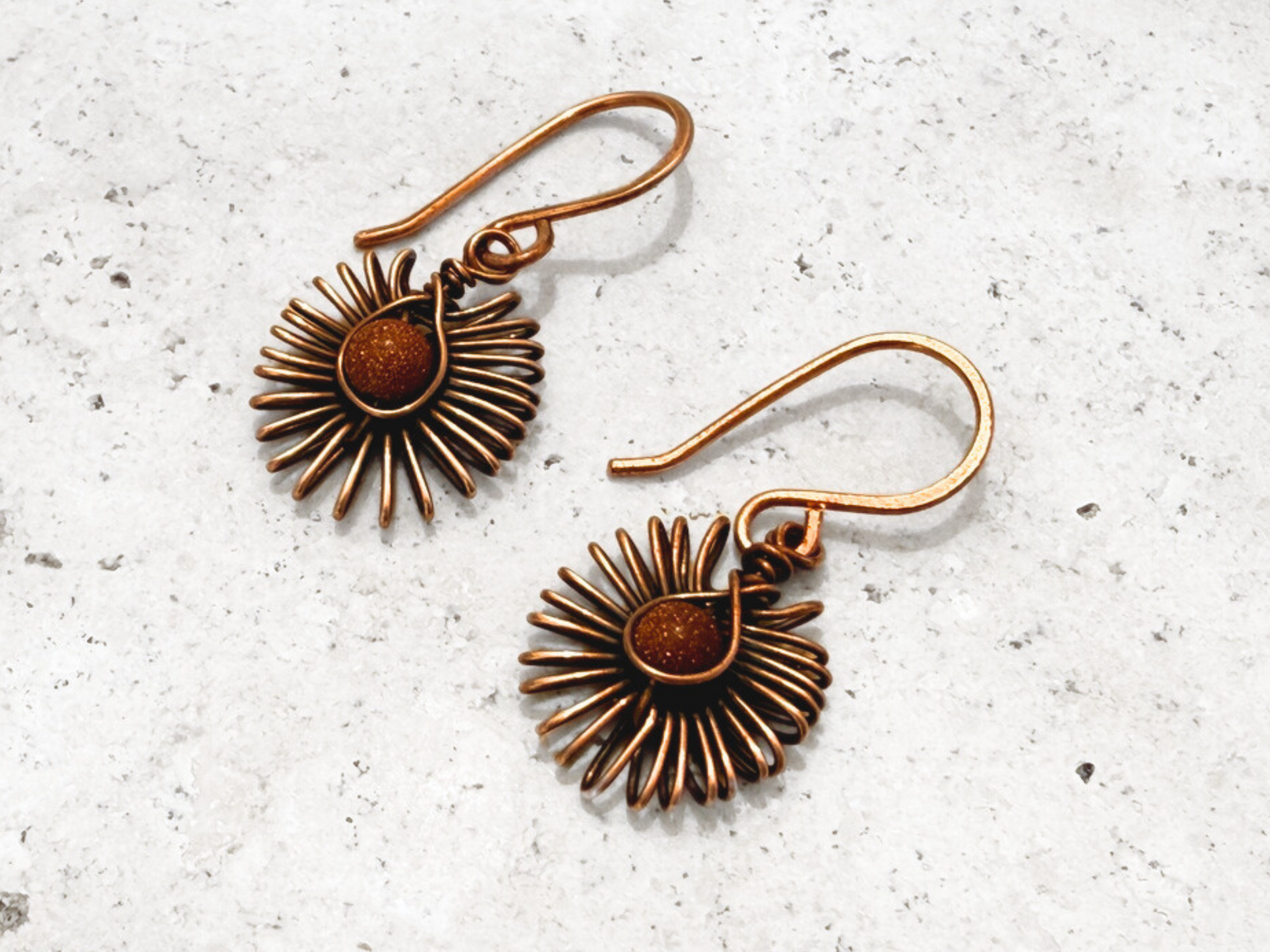 Sunflower Earrings