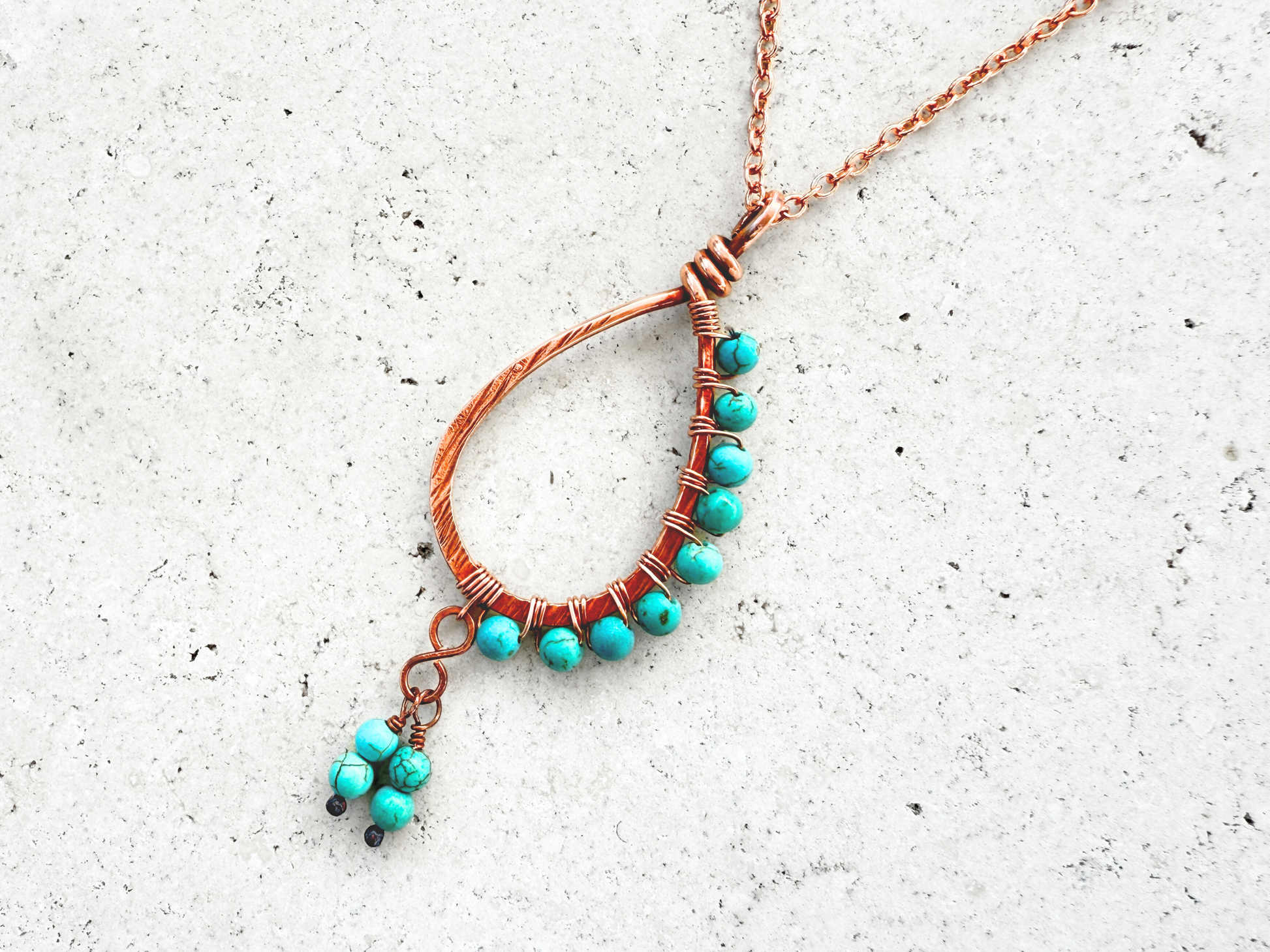 Turquoise Drop Pendant
