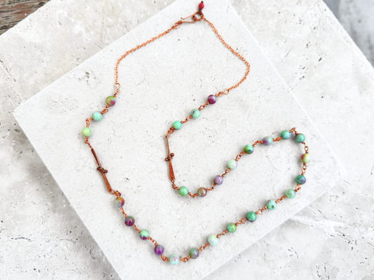 Azure Statement Necklace
