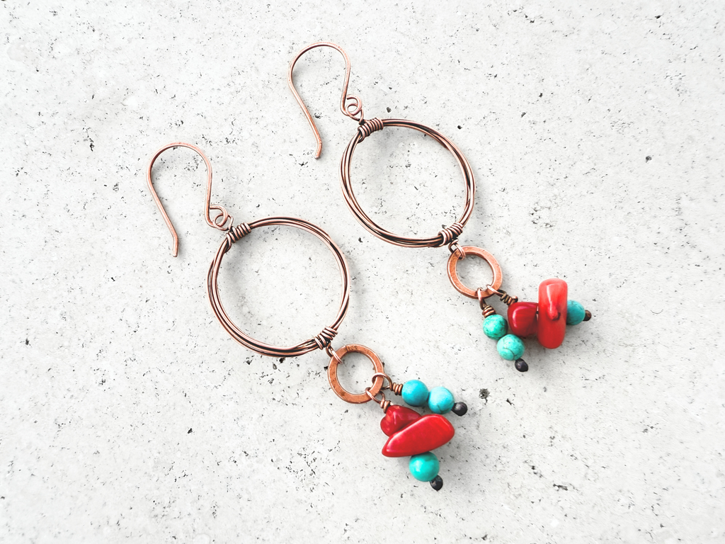 Chroma Hoop Dangles