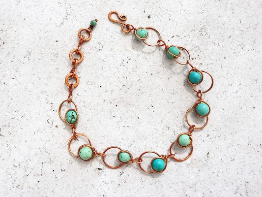 Turquoise Dew Bracelet
