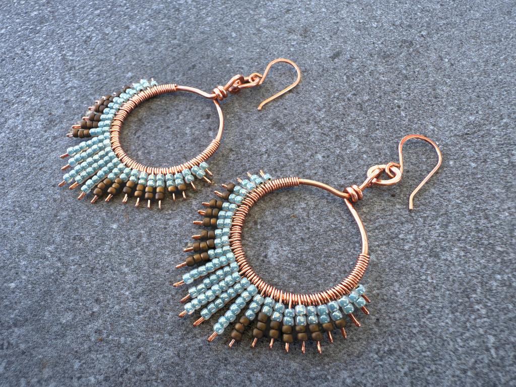 Zephyr Beaded Earrings