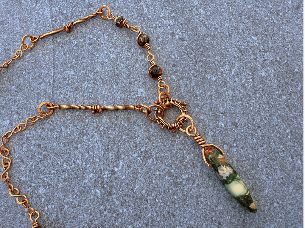 Wetlands Rosary Necklace