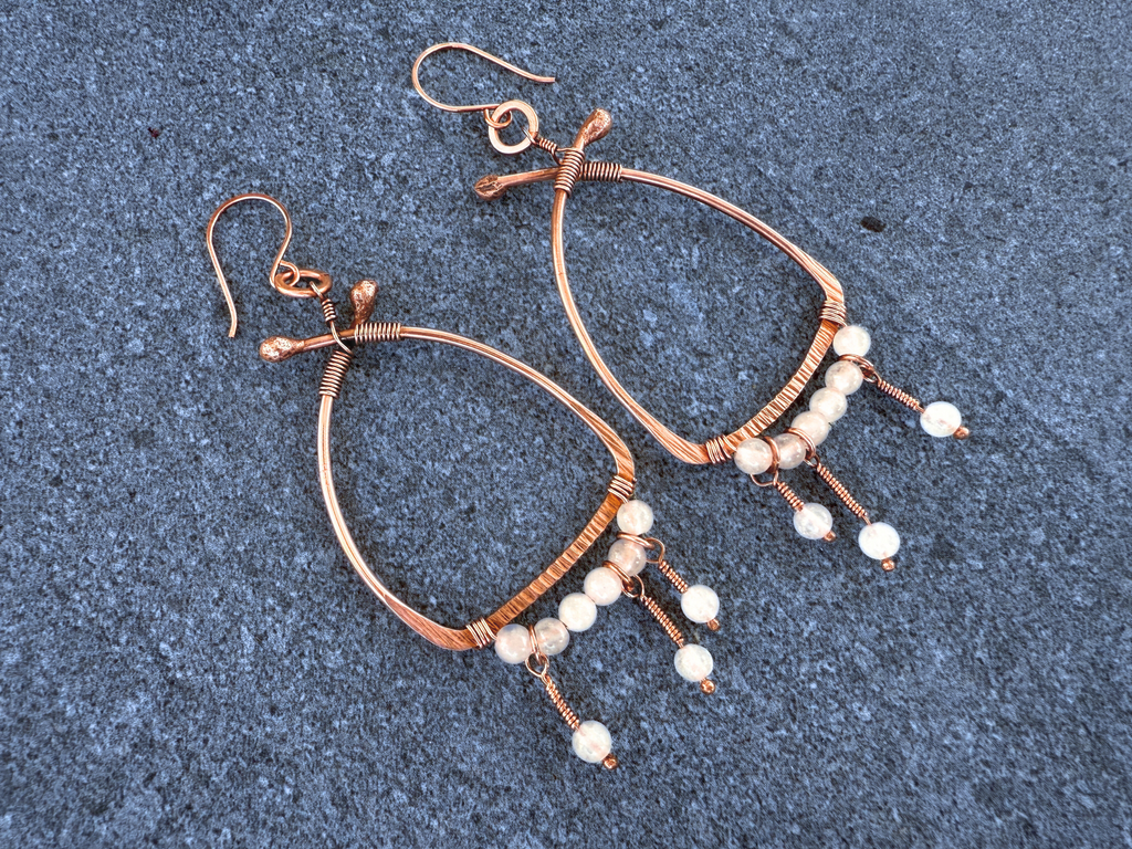 Rose Drop Earrings