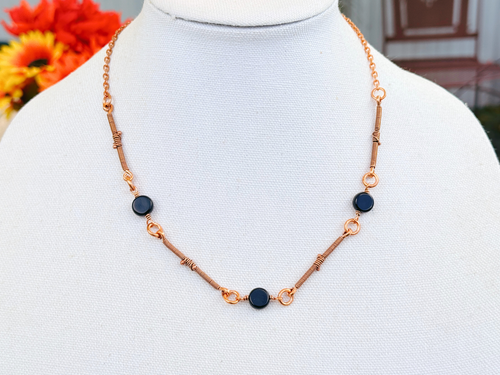 Stormy Station Necklace