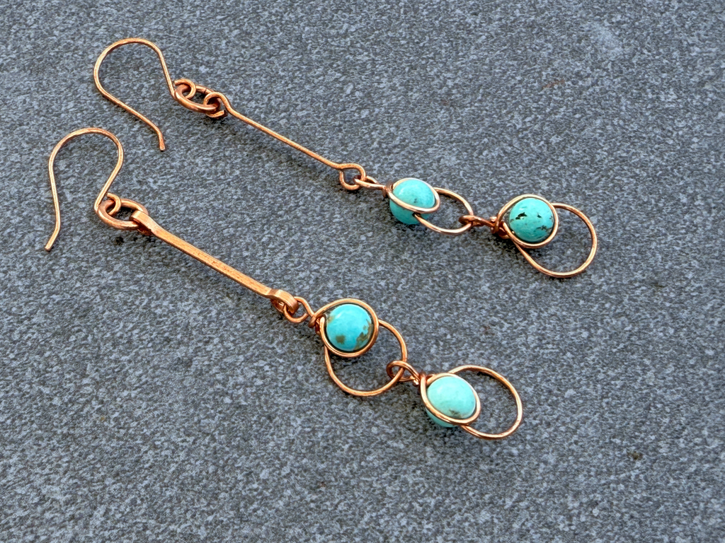 Turquoise Dew Earrings