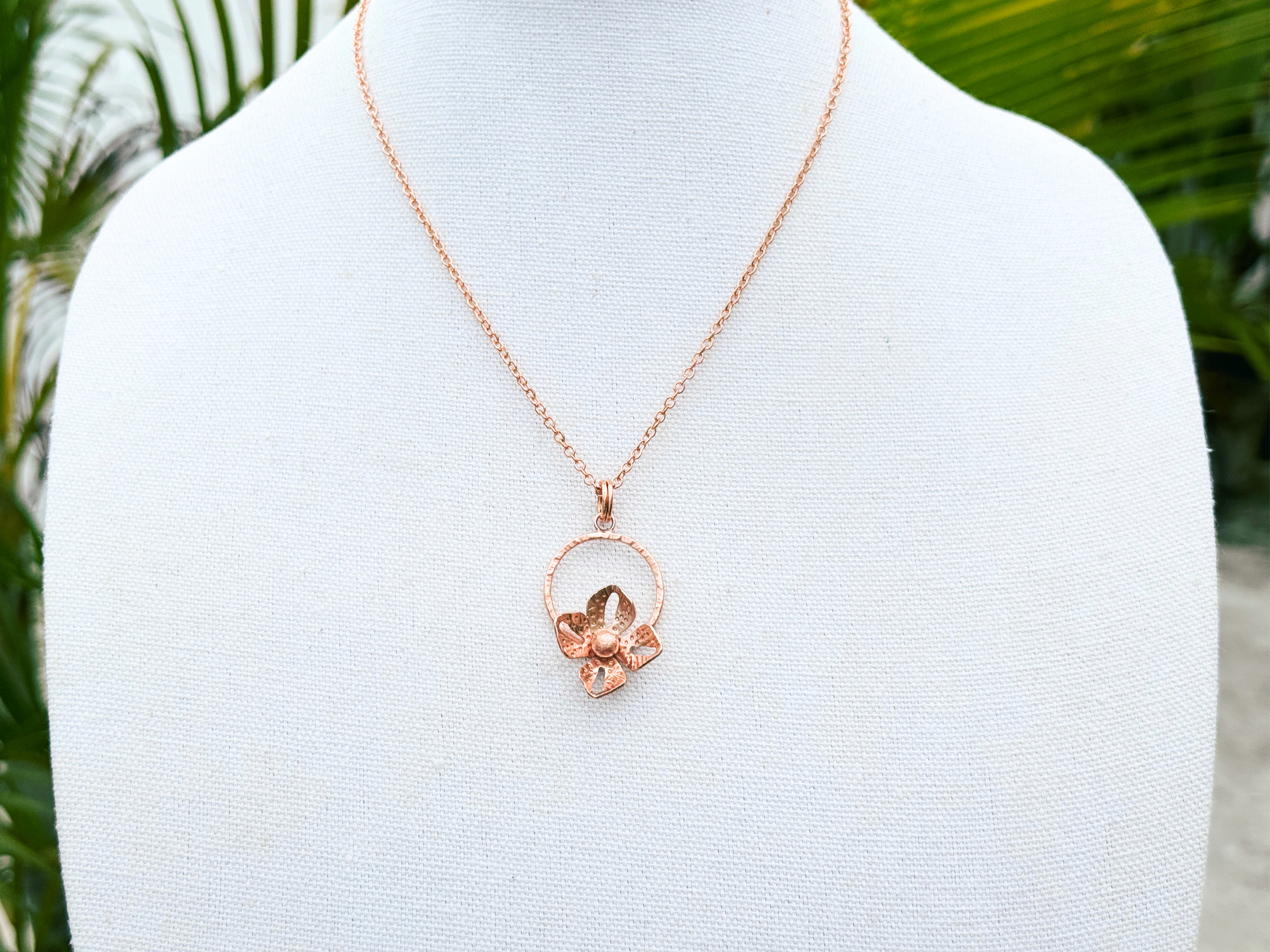 Botanical Hoop Pendant