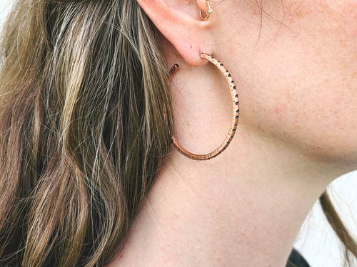 Areca Hoop Earrings