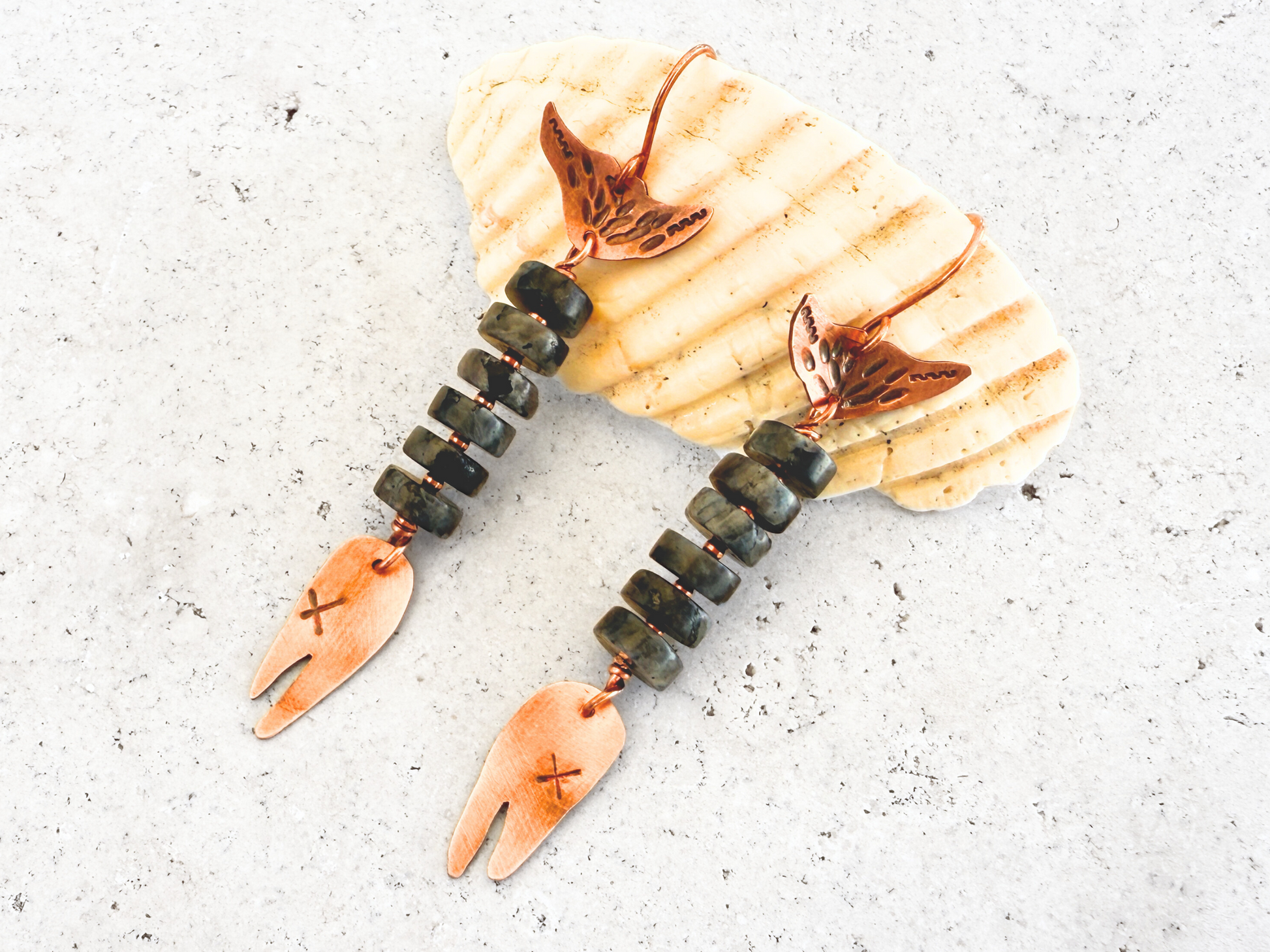Barracuda Dangle Earrings