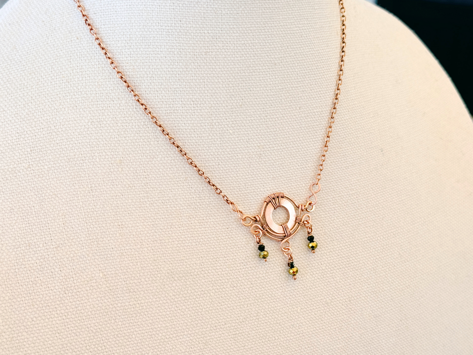 Ojo de Cobre Necklace