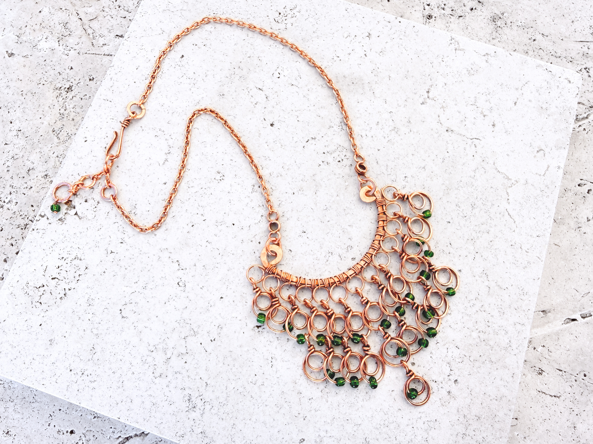 Minaret Bib Necklace