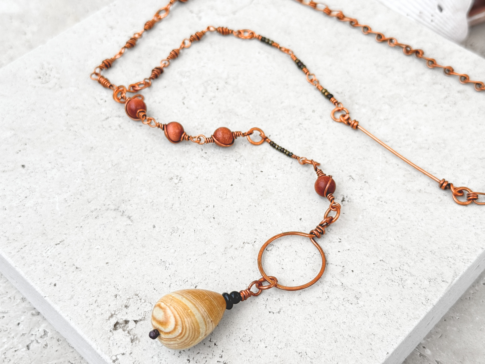 Hexen Lariat Necklace