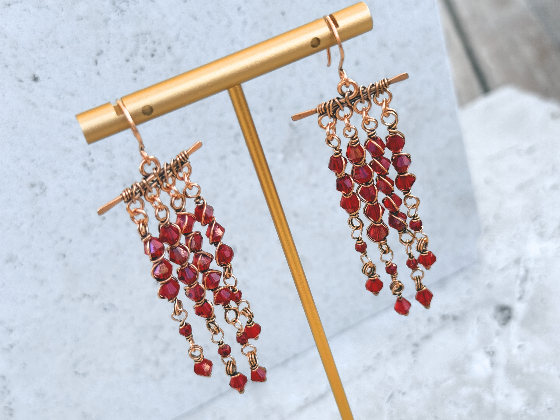 Crystal Chandelier Earrings