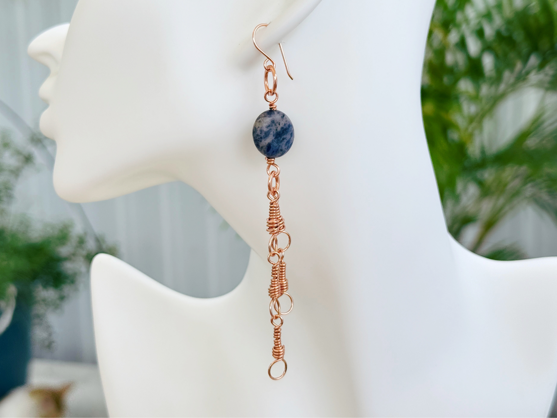 Sodalite Sway Earrings