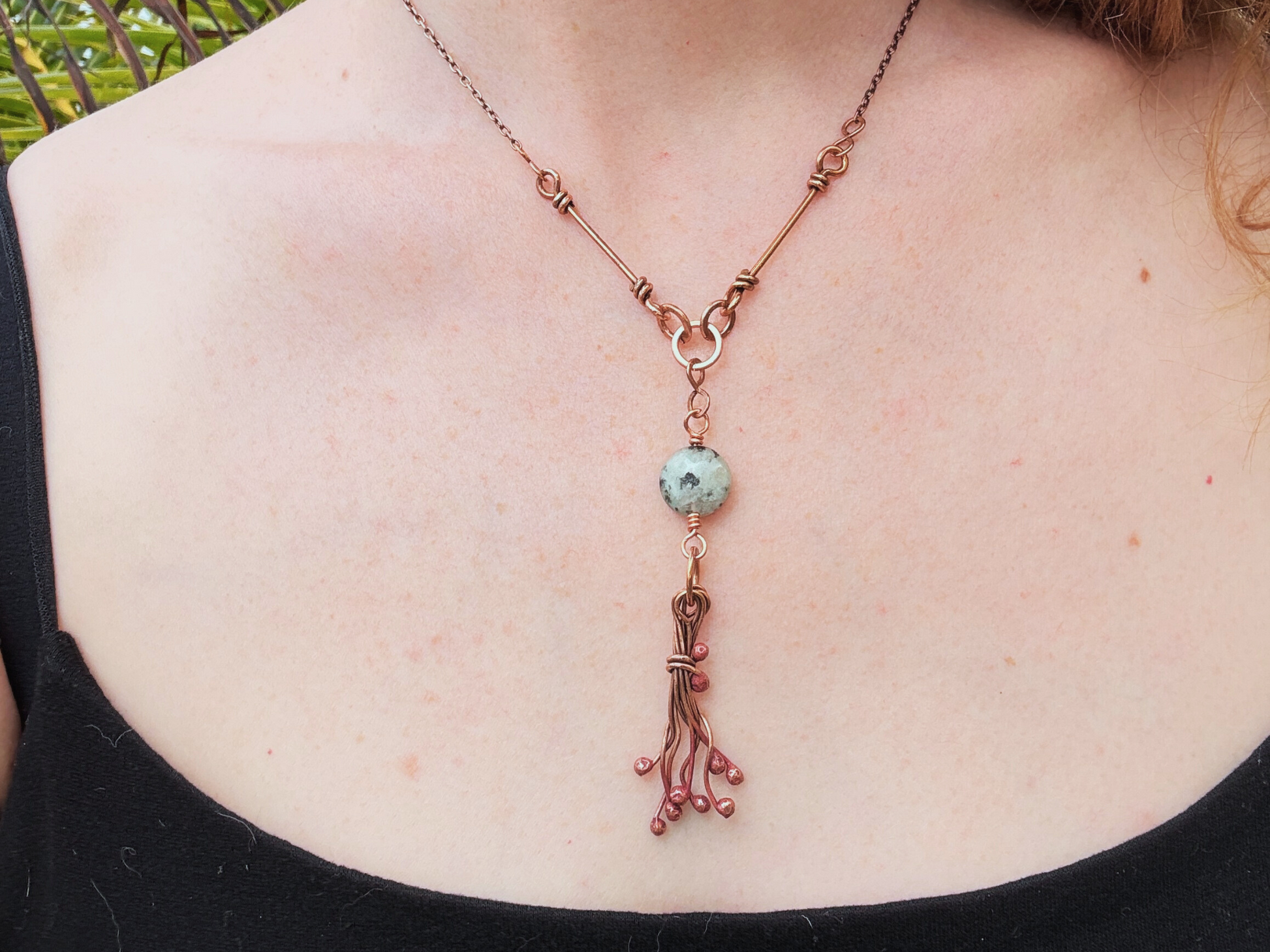 Kiwi Jelly Necklace