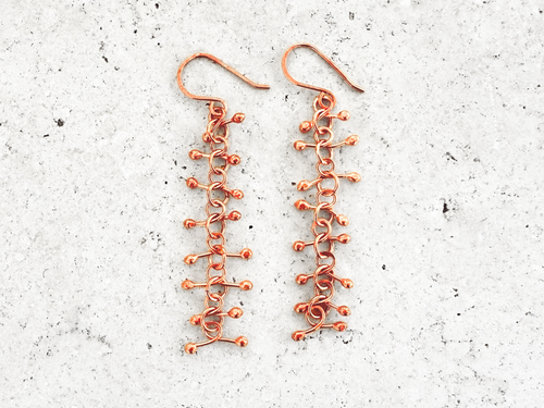 Spiny Dangle Earrings