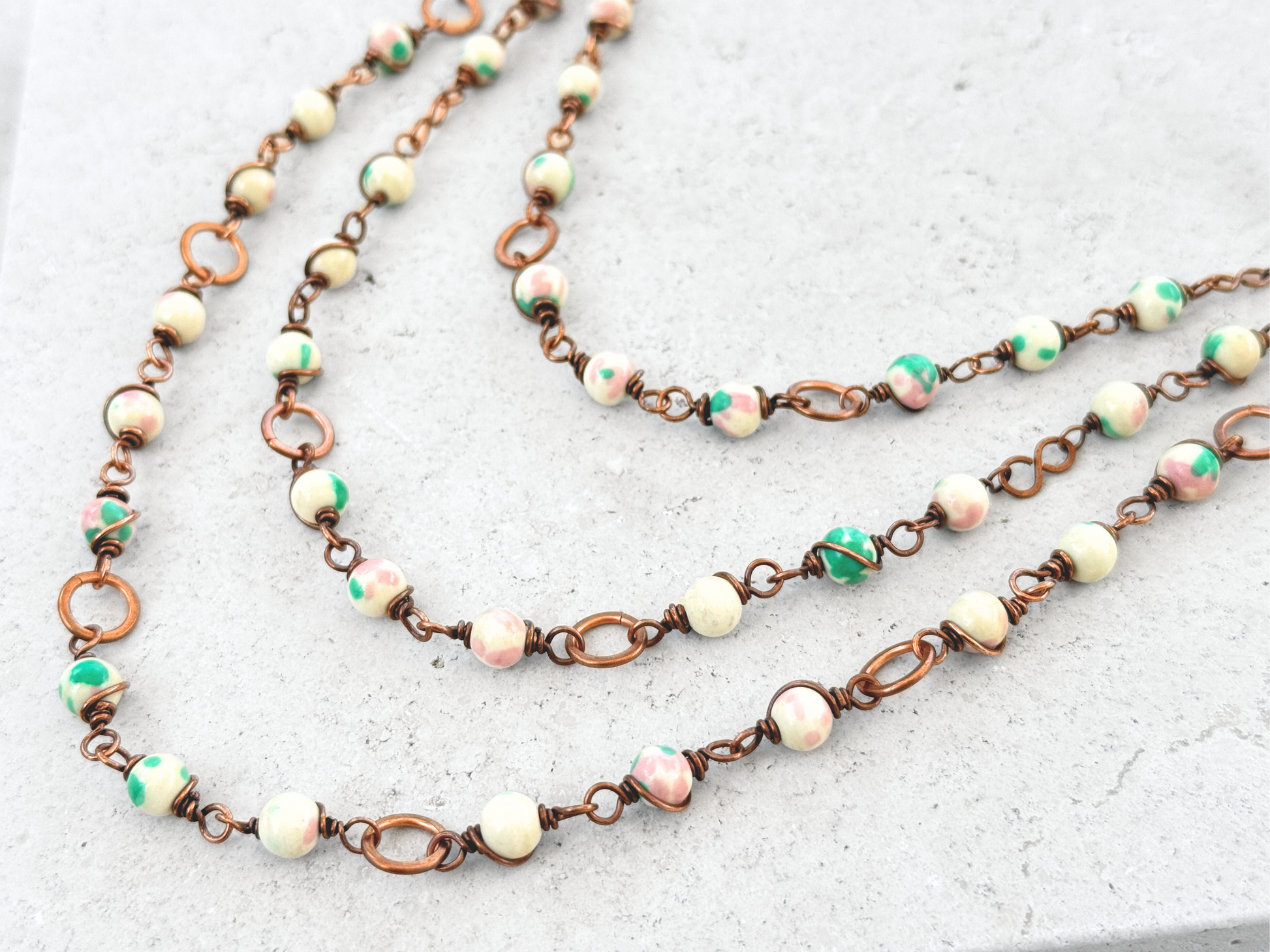 Celestun Multistrand Necklace