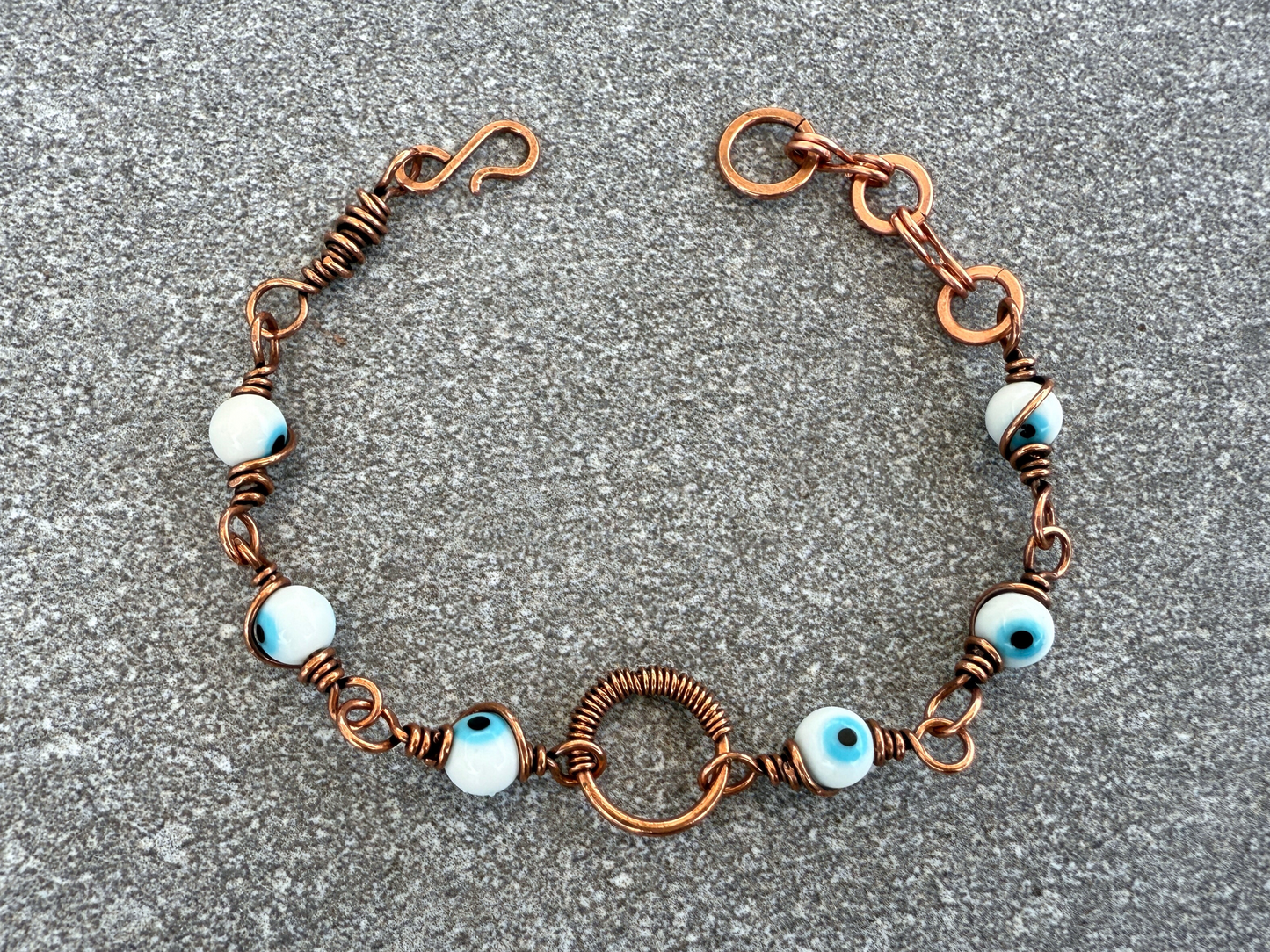 Blue Evil Eye Bracelet