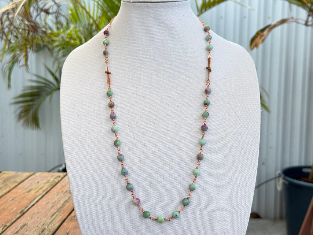 Azure Statement Necklace