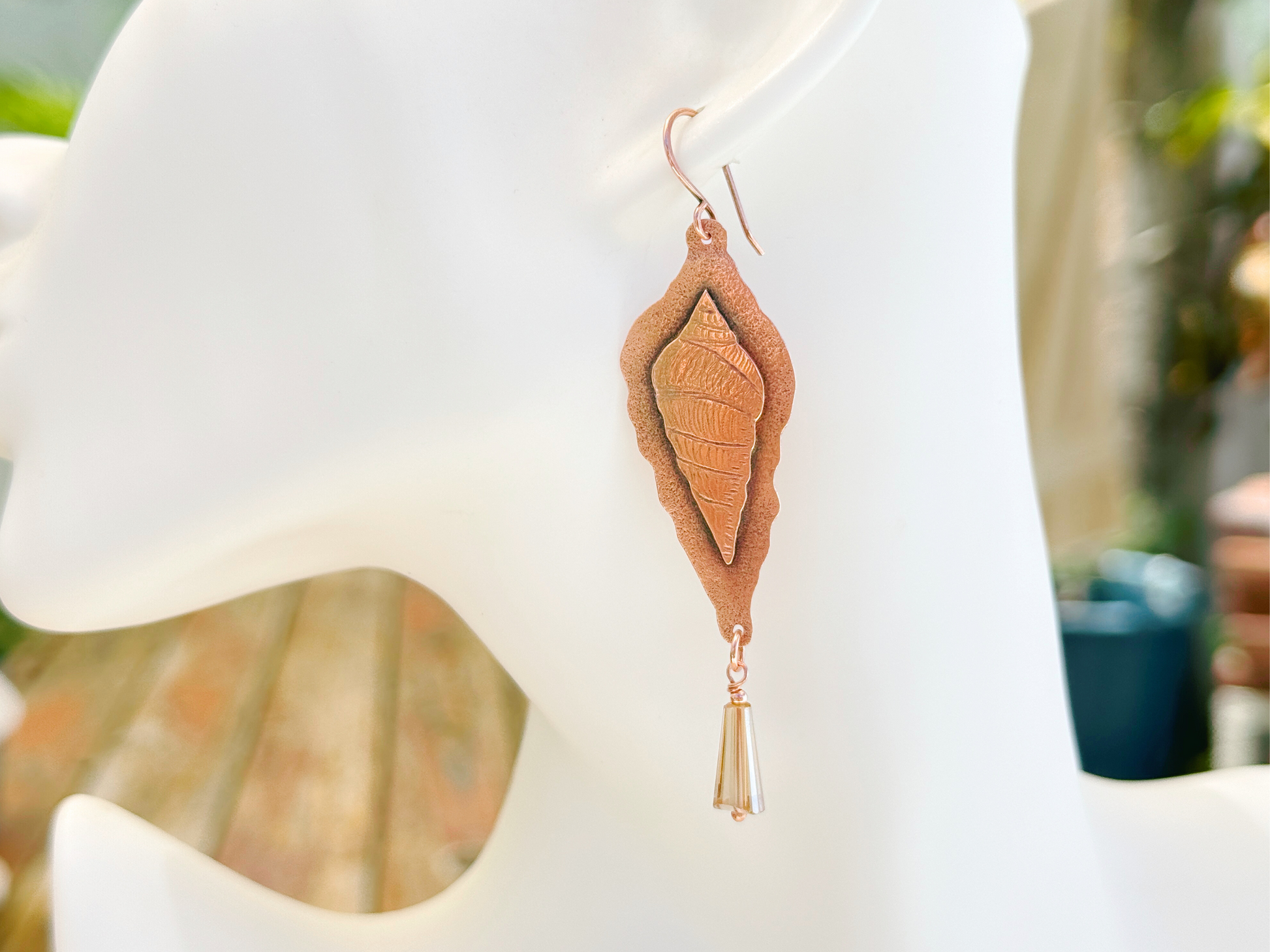 Cone Shell Earrings