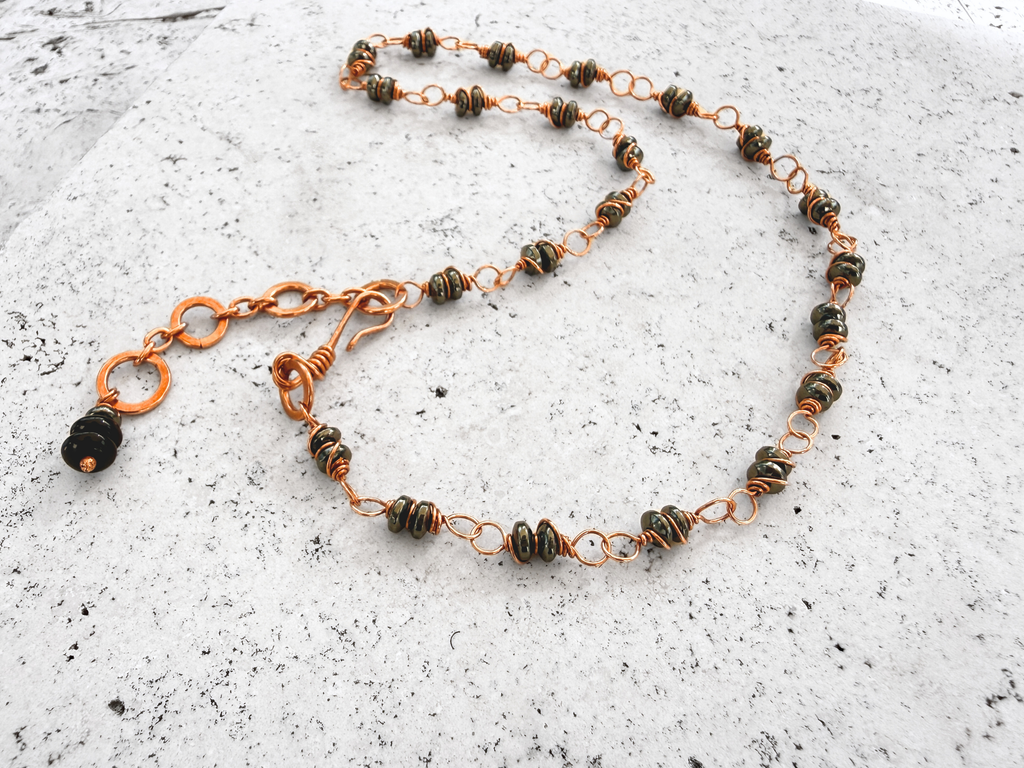 Hematite Choker