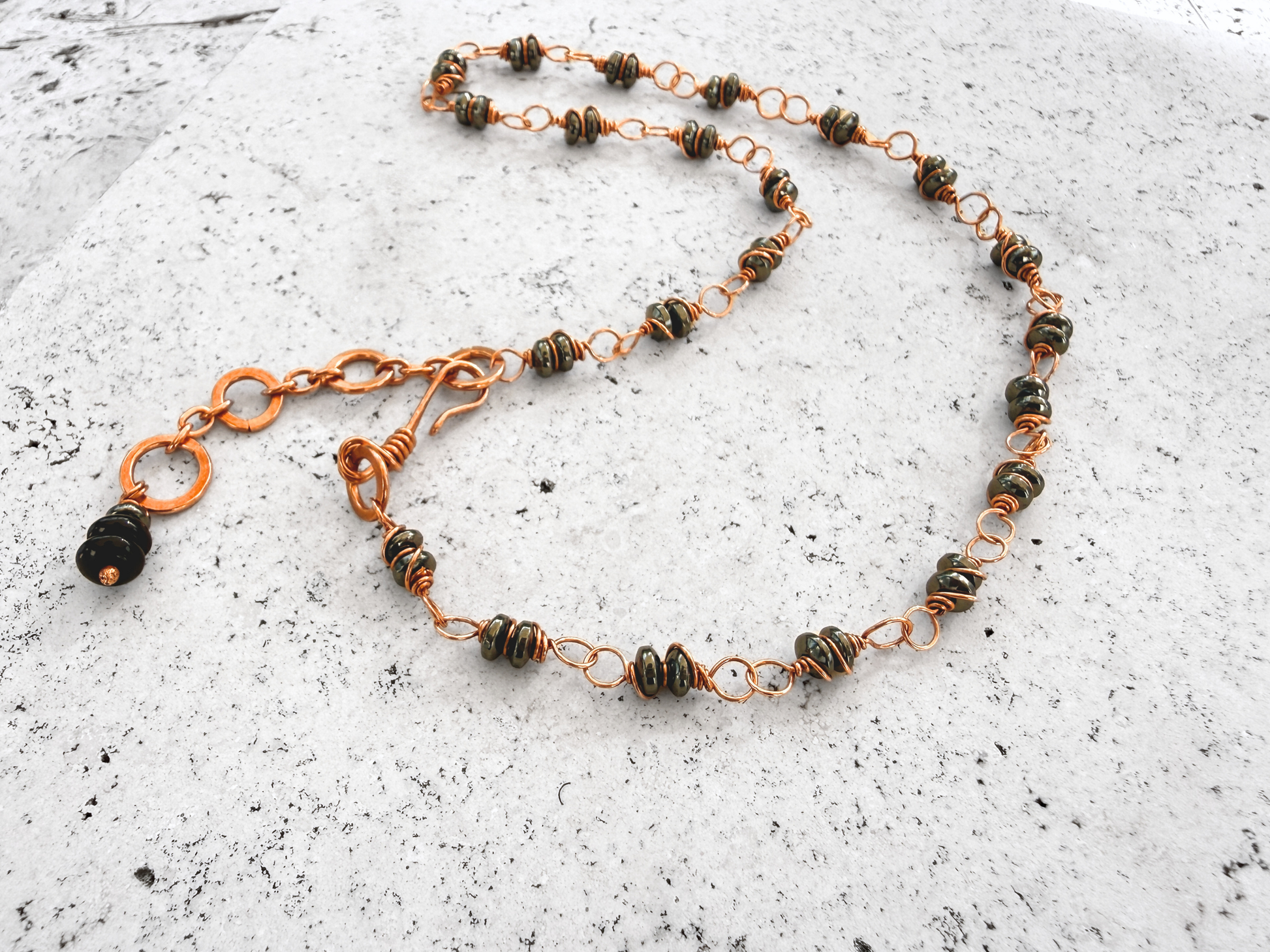 Hematite Choker