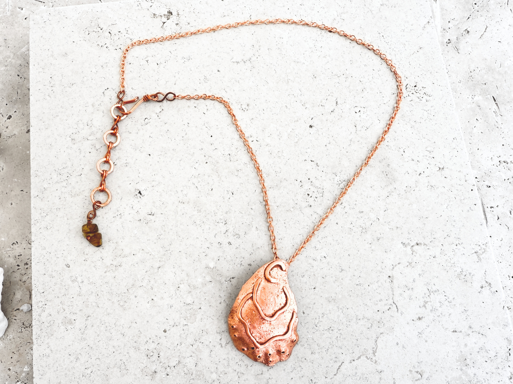 Oyster Pendant Necklace