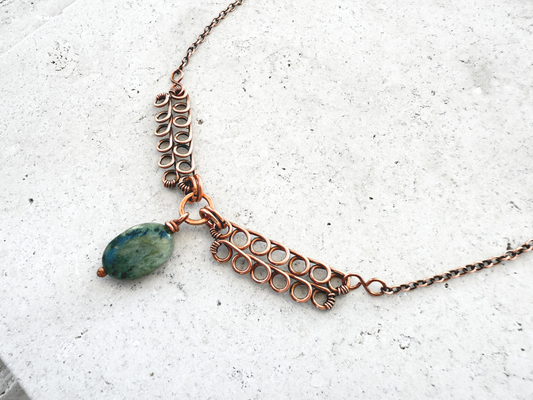 Labradorite Collar Necklace