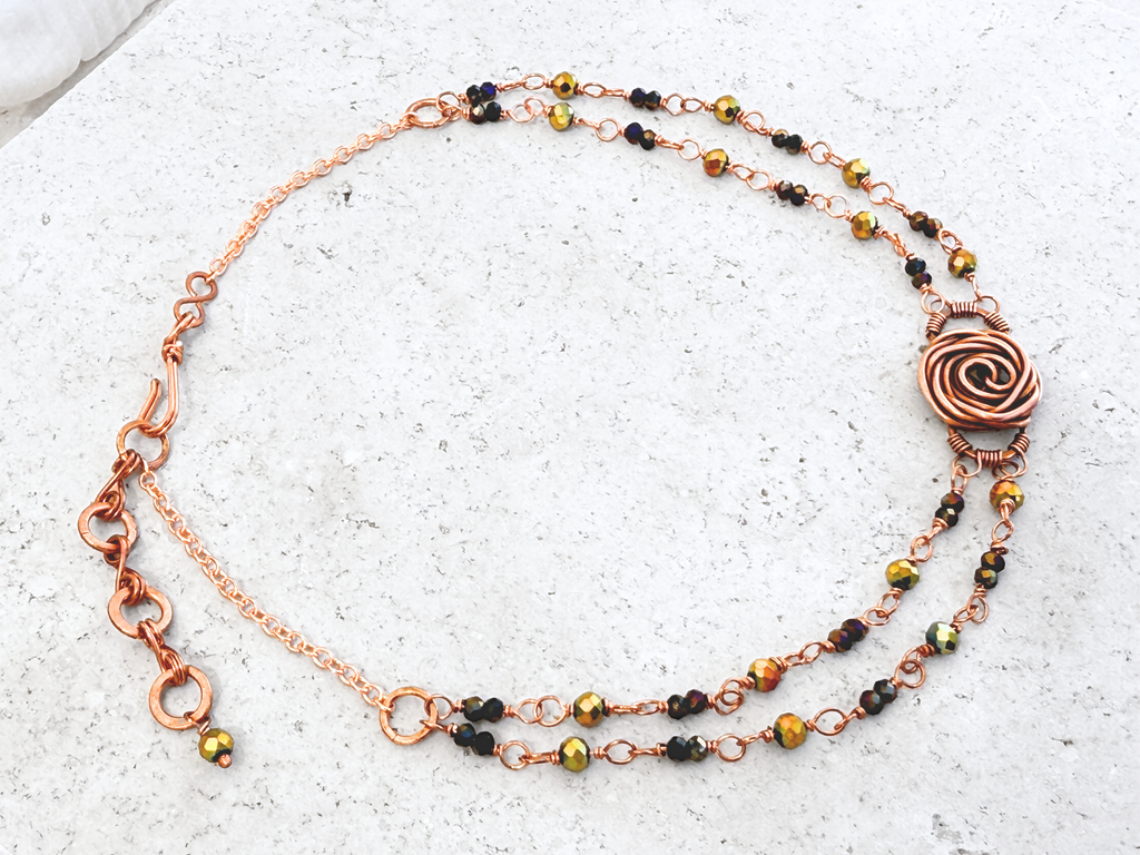 Dark Rose Choker