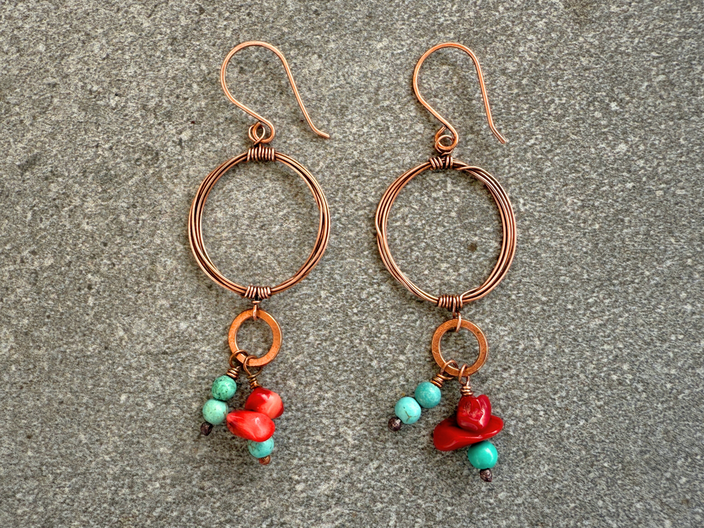 Chroma Hoop Dangles