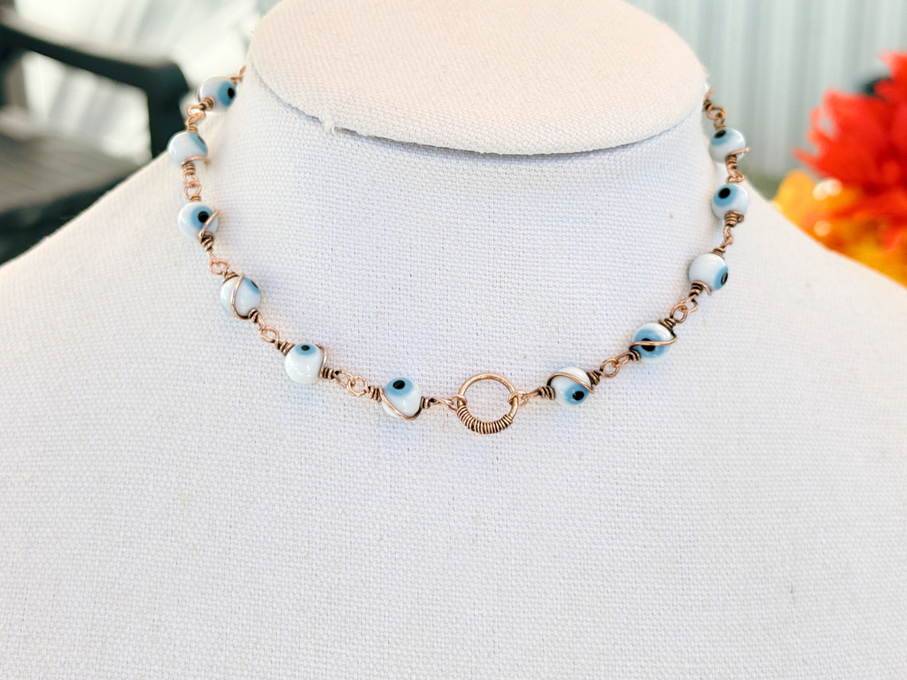 Blue Evil Eye Necklace