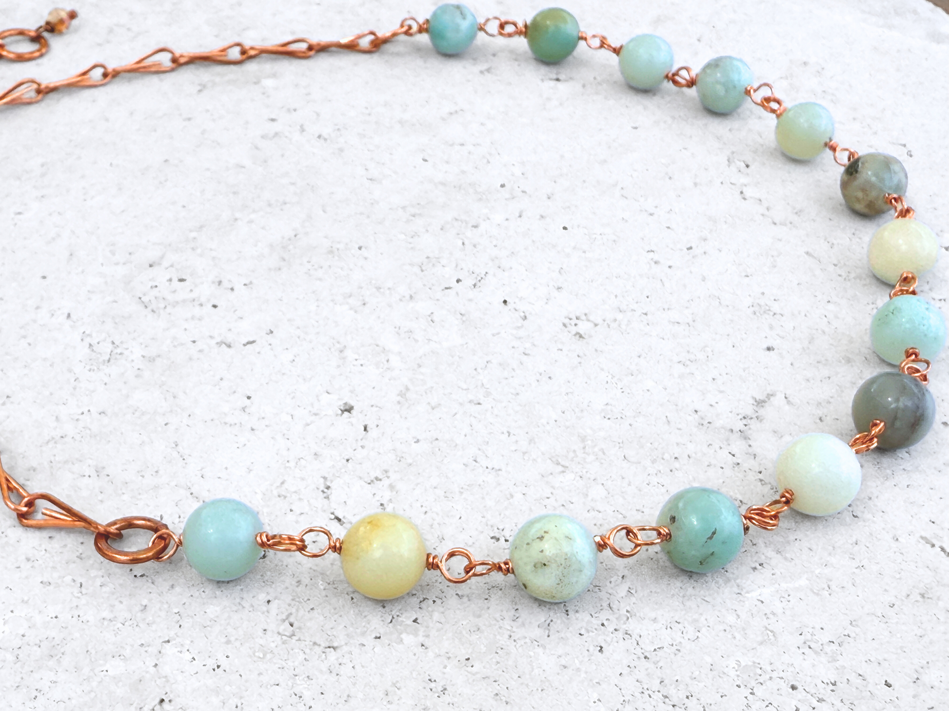 Amazonite Choker Necklace