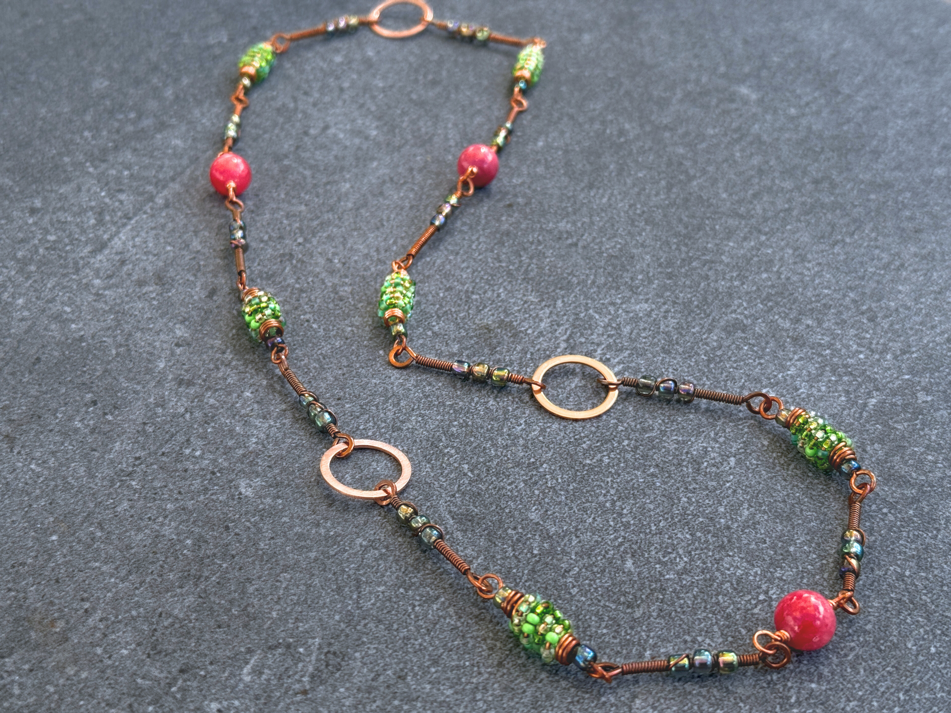 Guava Statement Necklace