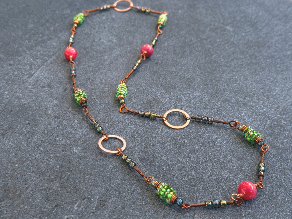 Guava Statement Necklace