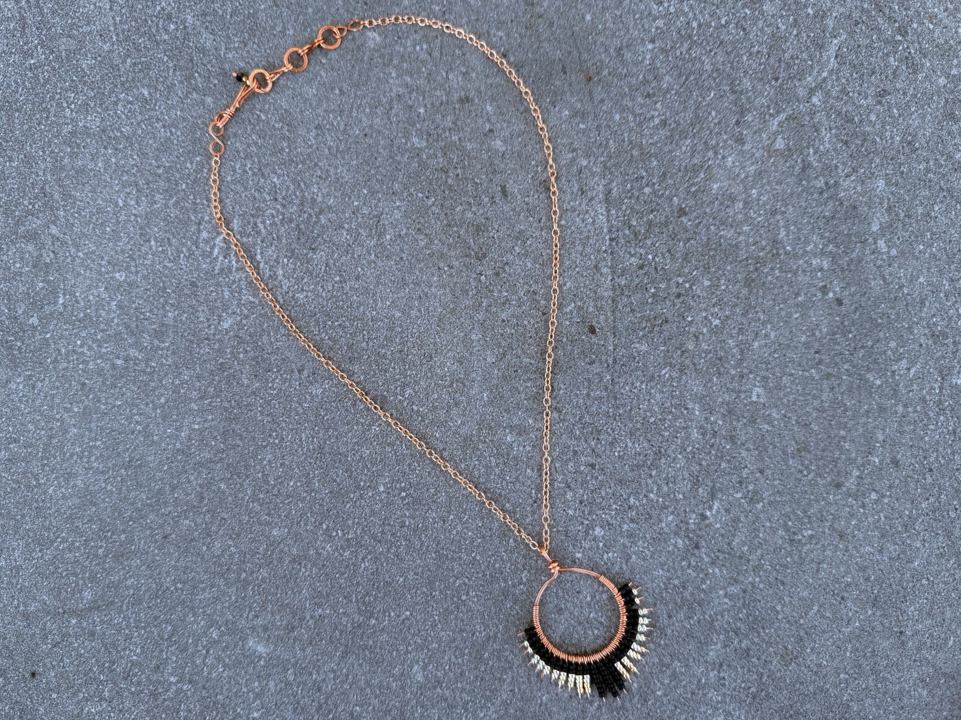 Silverlight Beaded Pendant