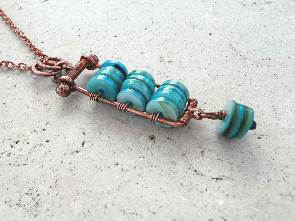 Buoy Pendant Shell Necklace