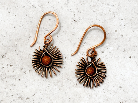 Sunflower Earrings