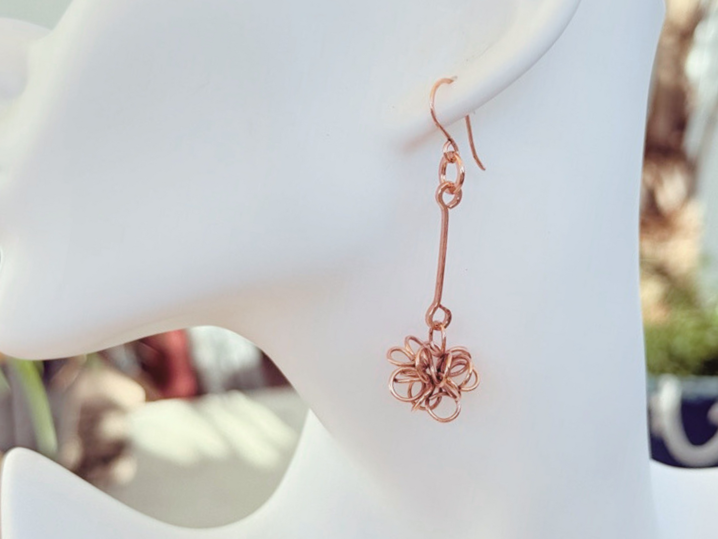 Atomic Drop Earrings