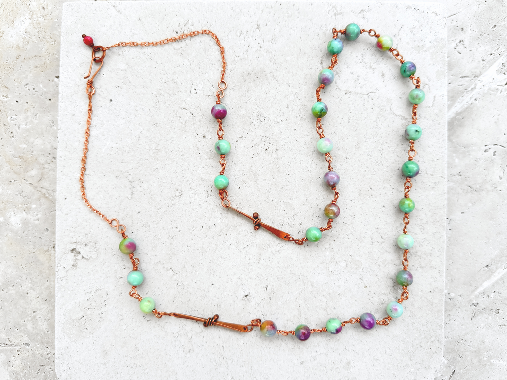 Azure Statement Necklace