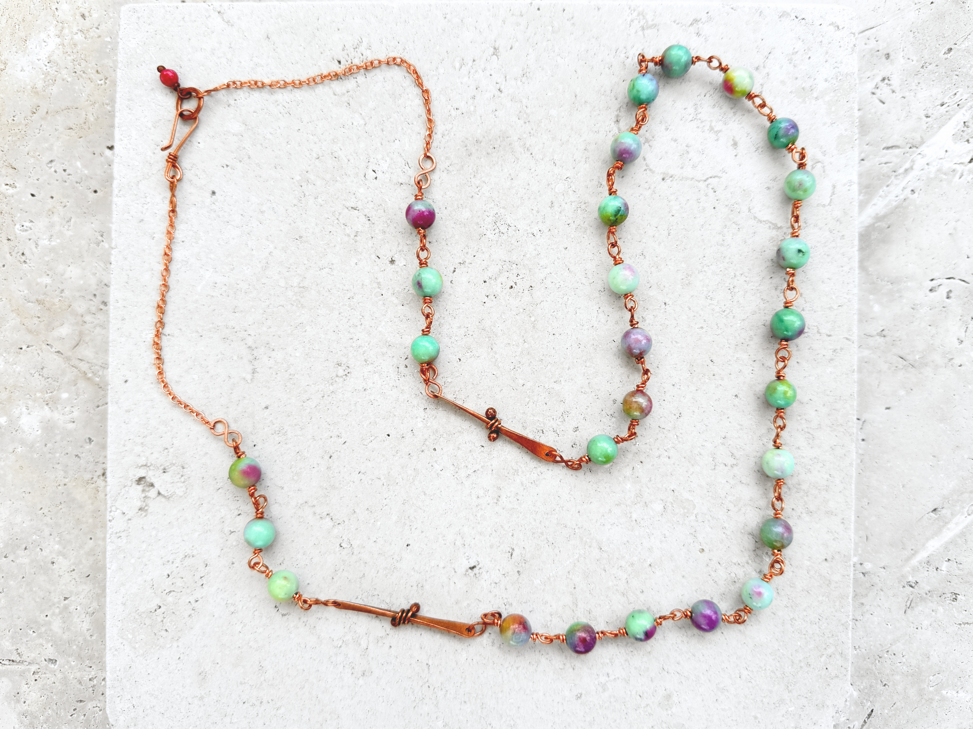 Azure Statement Necklace