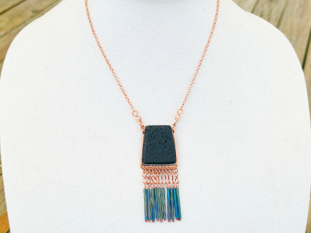 Peacock Pendant Necklace