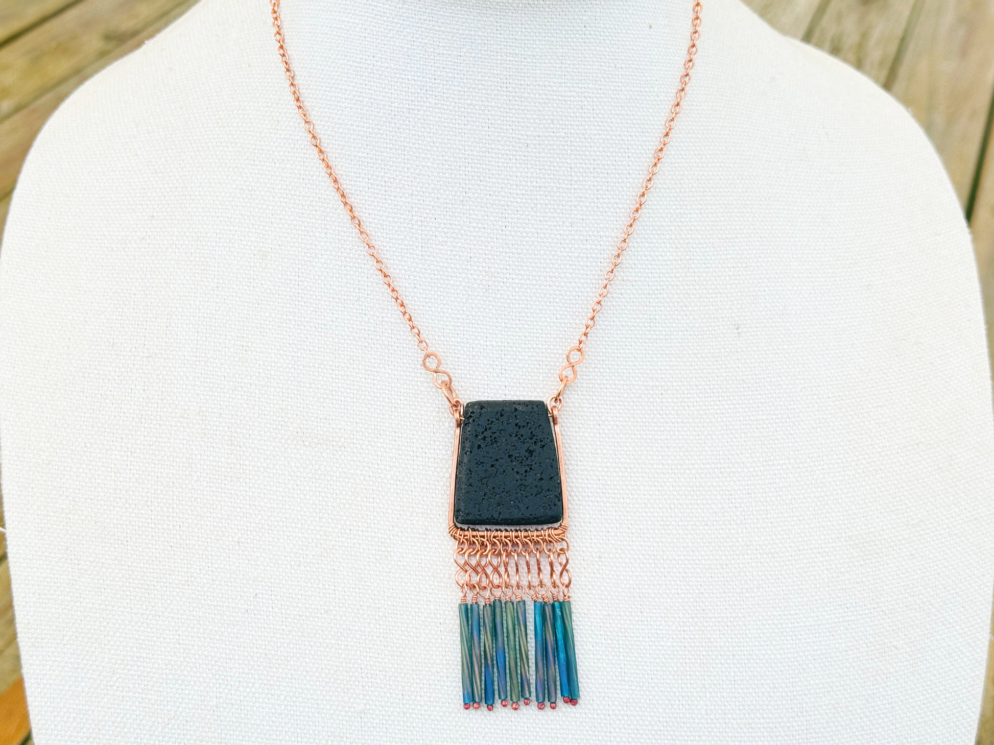 Peacock Pendant Necklace
