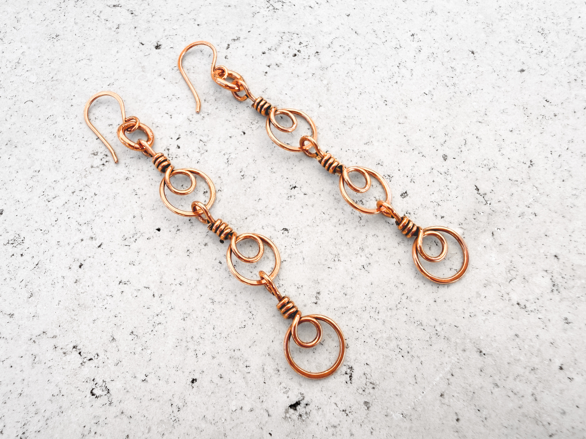 Circle Link Earrings