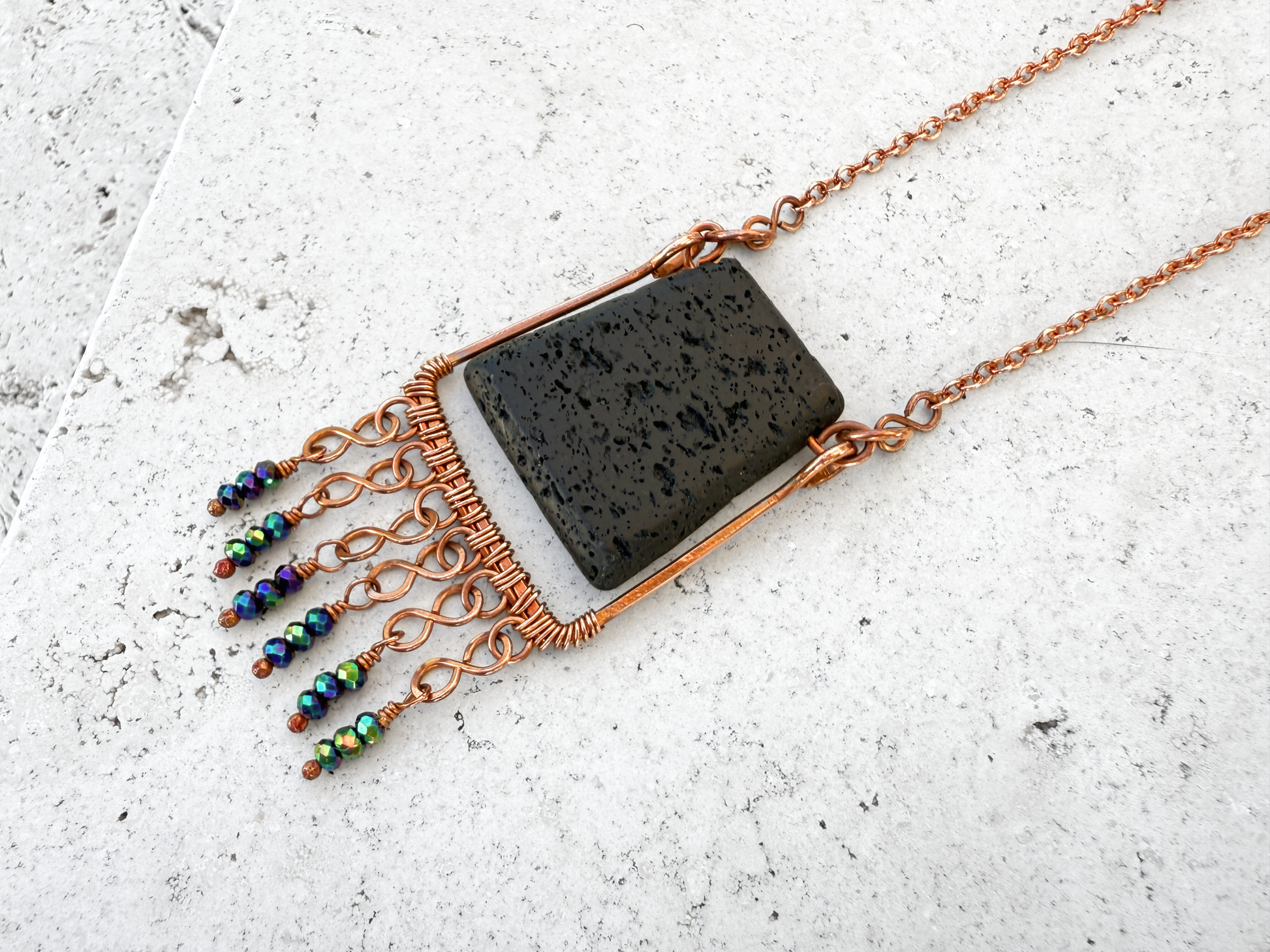 Jr Peacock Pendant Necklace
