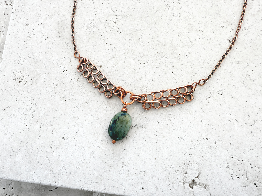 Labradorite Collar Necklace