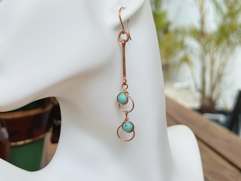 Turquoise Dew Earrings