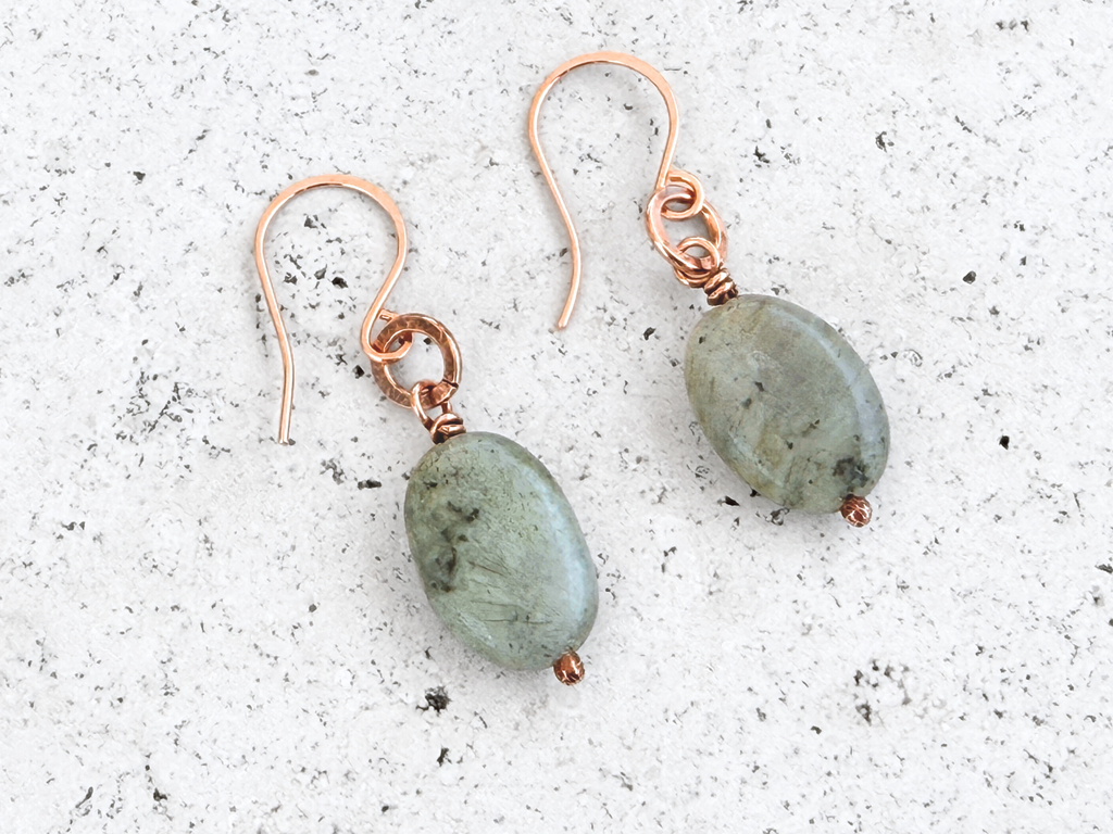 Labradorite Dangle Earrings