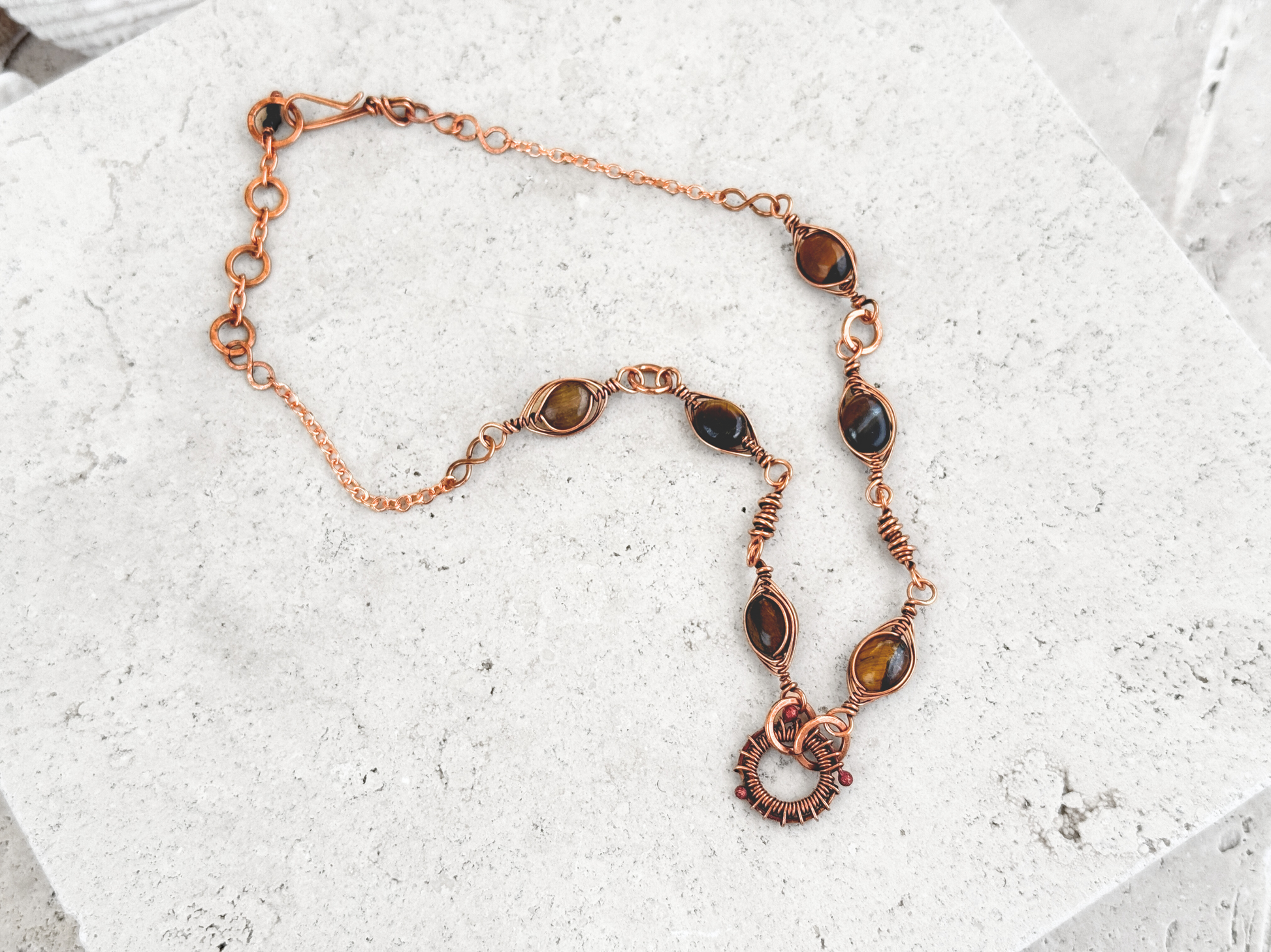 Tiger Eye Choker Necklace
