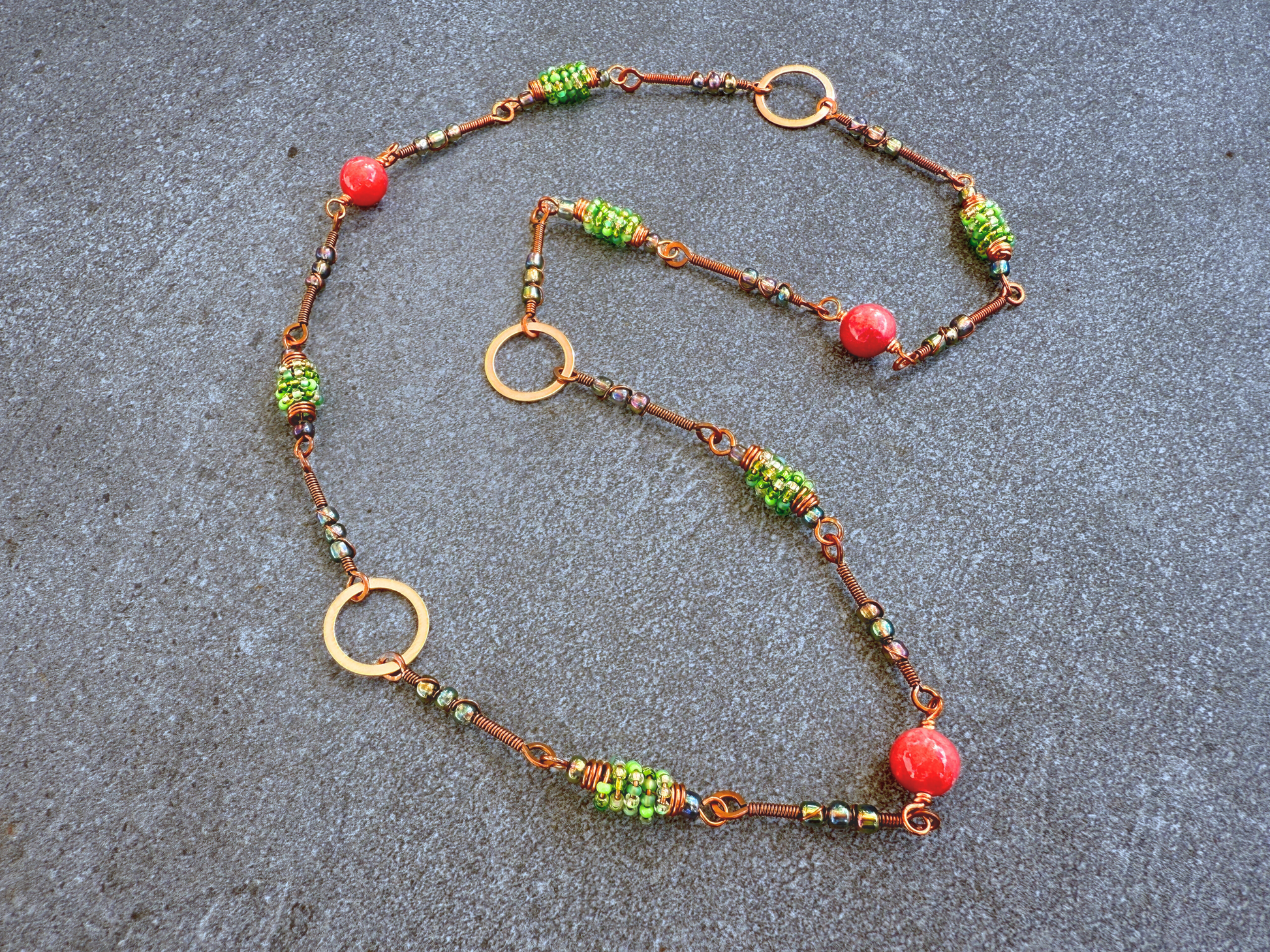 Guava Statement Necklace