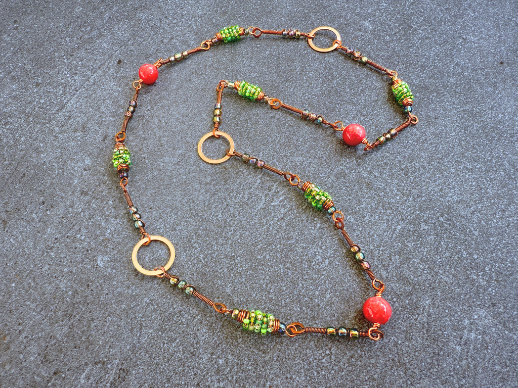 Guava Statement Necklace